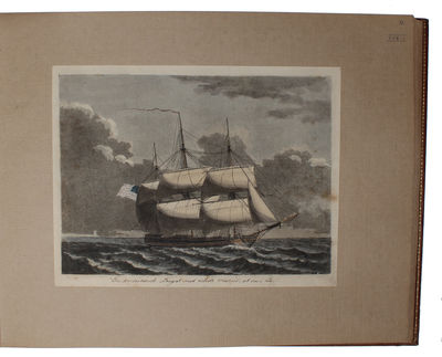 En Samling af Skibe i næsten alle mulige Stillinger i Söen. Udført i Kobber [i.e. A Collection of Ships in almost every Possible Position in the Sea. Executed in Copper]. - [THE CREATION OF THE DANISH SEASCAPE PAINTING] (photo 6)