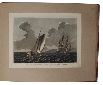 En Samling af Skibe i næsten alle mulige Stillinger i Söen. Udført i Kobber [i.e. A Collection of Ships in almost every Possible Position in the Sea. Executed in Copper]. - [THE CREATION OF THE DANISH SEASCAPE PAINTING] (photo 10)