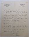 Autographed Letter Signed on "Royal Institution" letterhead