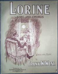 cover of 1904 Piece of Vintage Sheet Music Lorine Song and Chorus