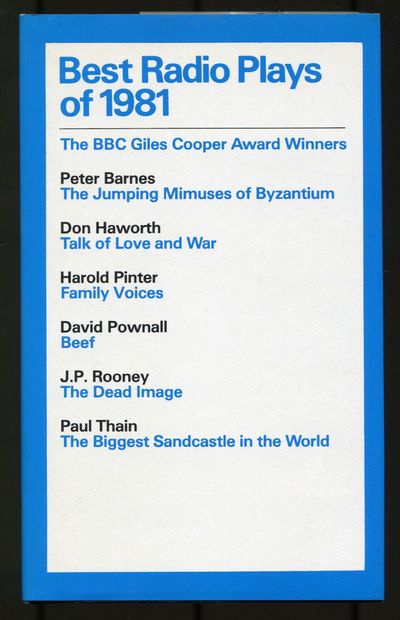 Best Radio Plays of 1981: The BBC Giles Cooper Award Winners