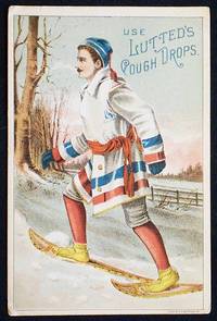 cover of Lutted's Cough Drops chromolithographed trade card