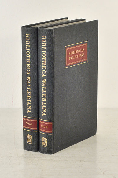 Bibliotheca Walleriana. The books illustrating…