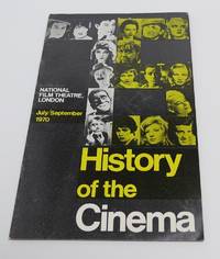 National Film Theatre Programme July - September 1970 "History of the Cinema