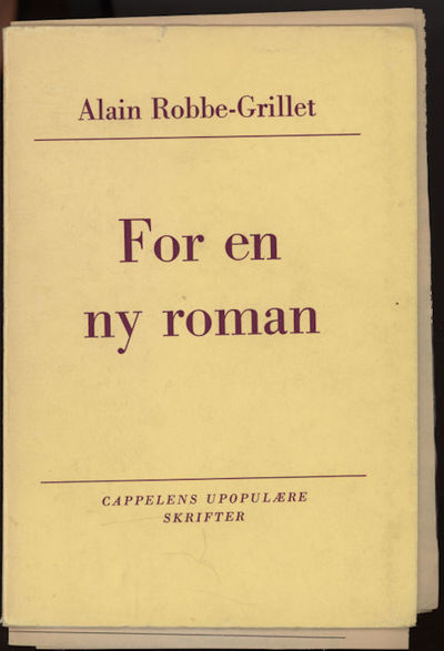 For en ny roman