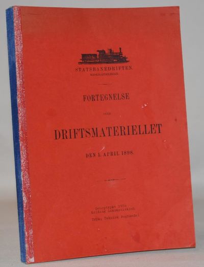 Fortegnelse over Driftsmateriellet den i. april…