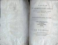 Saggio d'Architettura Civile Con Alcune Cognizioni Comuni A Tutte Le Belle Arti