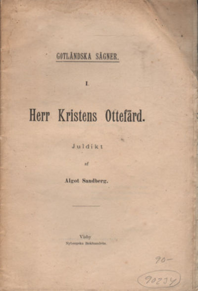HERR KRISTENS OTTEFÄRD.