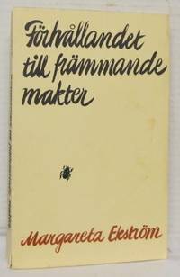 Förhållandet till främmande makter.