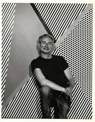 ROY LICHTENSTEIN (ca. 1985) Photo