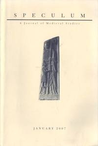 Speculum. A Journal of Medieval Studies. January…