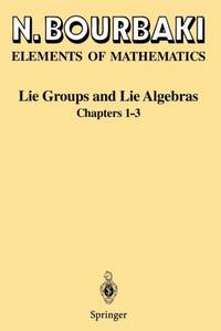 Lie Groups and Lie Algebras : Chapters 1-3