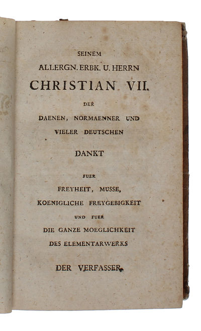 Das Methodenbuch für Väter und Mütter der Familie und Völker. (Erster-) Zweyter Theil: Erstes Stück (alles). (photo 3)