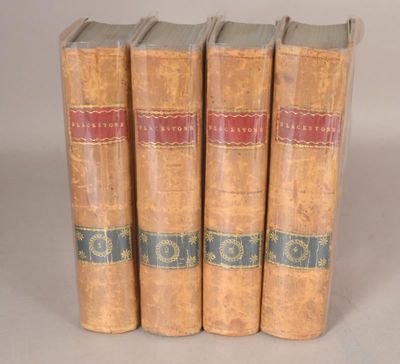 COMMENTARIES ON THE LAWS OF ENGLAND. IN FOUR BOOKS
