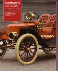 image of Bonhams & Butterfields Auction Catalog - The Collection of Edwin C. Jameson Jr., Including Motor Cars, Motorcycles, Automobilia, Fire Engines, Marine and Steam Collectibles - May 3, 2003