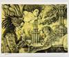 ORIGINAL PRINT TITLED "PERSIAN ENVOY" [Signed]
