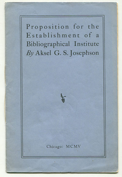 Proposition for the Establishment of a…