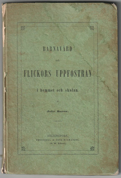Barnavård och flickors uppfostran i hemmet och…