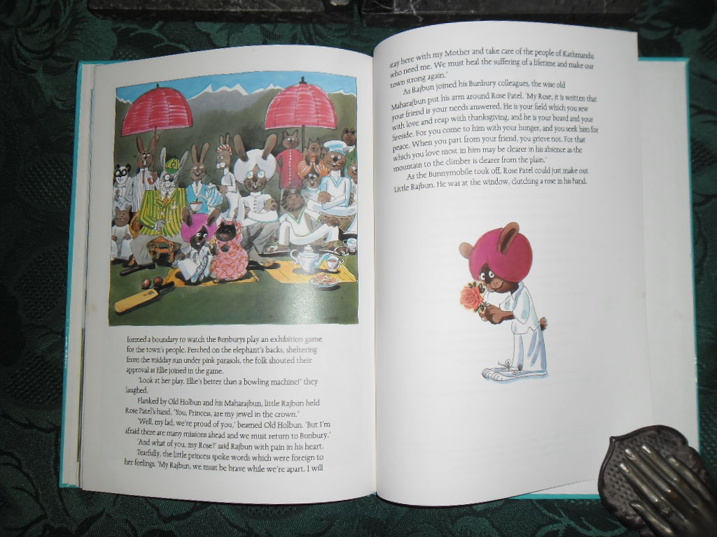 The Bunburys. Rajbun's Story - SIGNED COPY (By David Gower? ) by