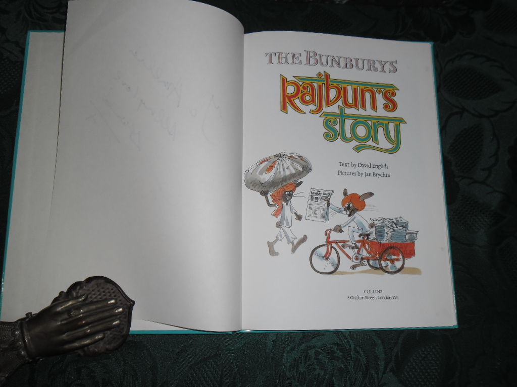The Bunburys. Rajbun's Story - SIGNED COPY (By David Gower? ) by