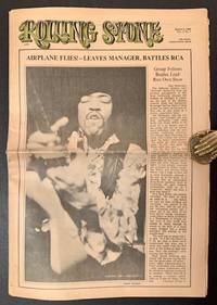 Rolling Stone (Issue #7, March 9th, 1968 -- with Jimi Hendrix Cover) by Ed Jann Wenner - Paperback - First Edition - 1968 - from Appledore Books, ABAA (SKU: 17862)