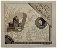 Aesthetic Movement Holiday Card and Calendar with Ancient Egyptian Design Promoting American Sunday School Union