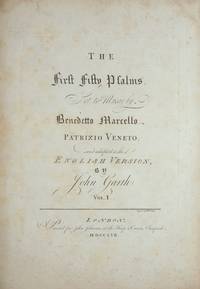 The First Fifty Psalms ... adapted to the English Version by John Garth Vol. I [-VIII] ... Engraved by Will.[ia]m Clark