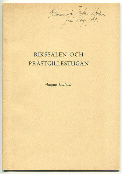 Rikssalen och prästgillestugan. Ett bidrag till…