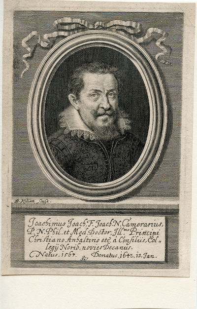 Engraved Portrait by B. Kilian