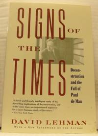 Signs of the Times. Deconstruction and the Fall…