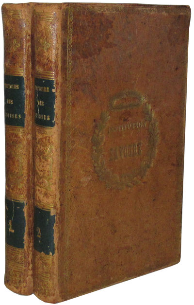 Paris: Parent-Desbarres, 1841 Two volumes. First edition. Finely bound in tan calf, boards decorativ...