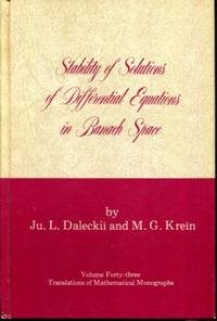 Stability of Solutions of Differential Equations in Banach Space
