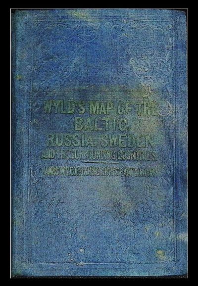 Wyld's Map of the Baltic [Embracing...; (photo 3)