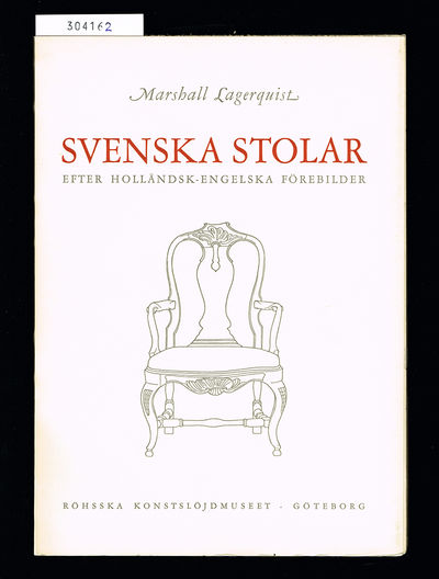 Svenska stolar efter holländsk-engelska…