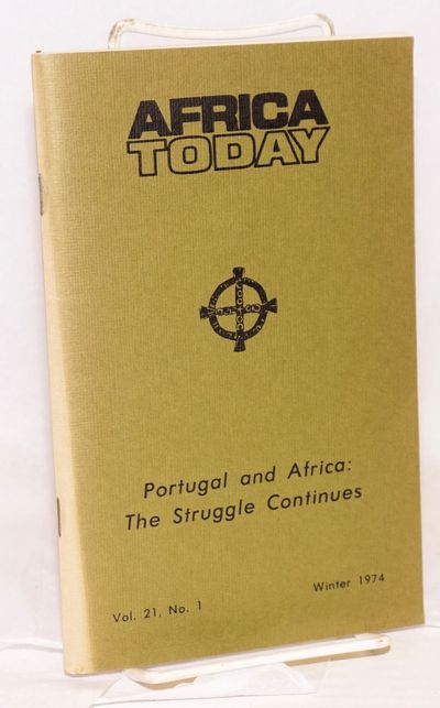 New York: Africa Today Assoc, 1974. 112p., 5.5x8.5 inches, very good in original stapled wraps. Cove...