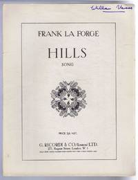 cover of Hills, a song