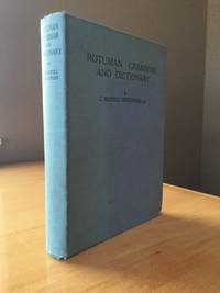 Rotuman grammar and dictionary, comprising Rotuman phonetics and grammar and a Rotuman-English dictionary de Churchward,C. Maxwell - 1940