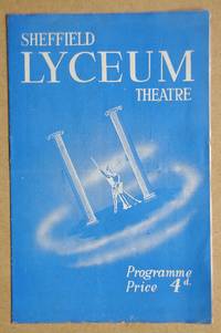 image of Sheffield Lyceum Theatre Programme. 8th October 1951.
