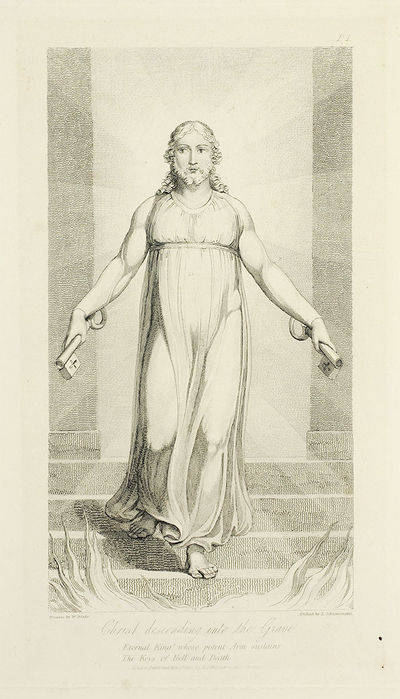 Christ descending into the Grave  : p. 1 from The Grave