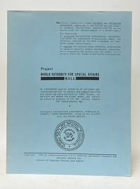 Project World Authority for Spatial Affairs W.A.S.A.