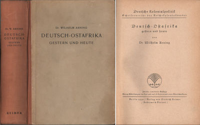 DEUTSCH-OSTAFRIKA GESTERN UND HEUTE.