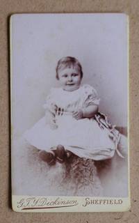 Carte De Visite Photograph: Portrait of a Young Child.