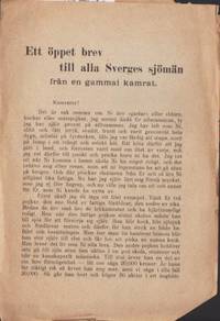 Ett öppet brev till alla Sveriges sjömän från en…