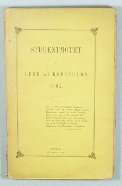 Studentmötet i Lund och Köpenhamn 1862.