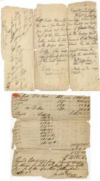 Rare Handwritten John Nicholson Document Concerning War Debts