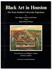 Order Form/ Poster For "Black Art in Houston: The Texas Southern University Experience by John Biggers and Carroll Simms with John Edward Weems