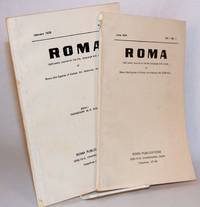 Roma: half-yearly journal on the life, language and culture of Roma (the Gypsies of Europe, the Ameriucas, the USSR etc.) vol.1 #s 1 & 2, June 1974 & January 1975