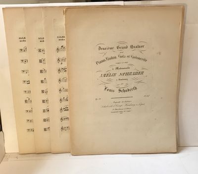 Deuxième grand quatuor pour piano, violon, viola…