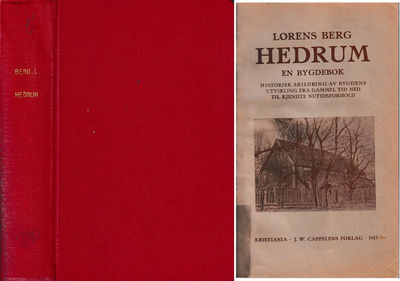 Hedrum. En bygdebok. Historisk Skildring av…