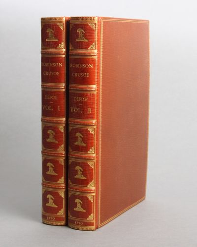 Robinson Crusoe. 2 volumes. I. The Life and…